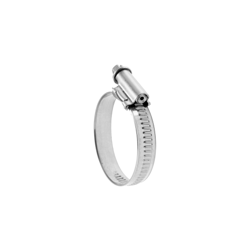 German style offset hose clamp