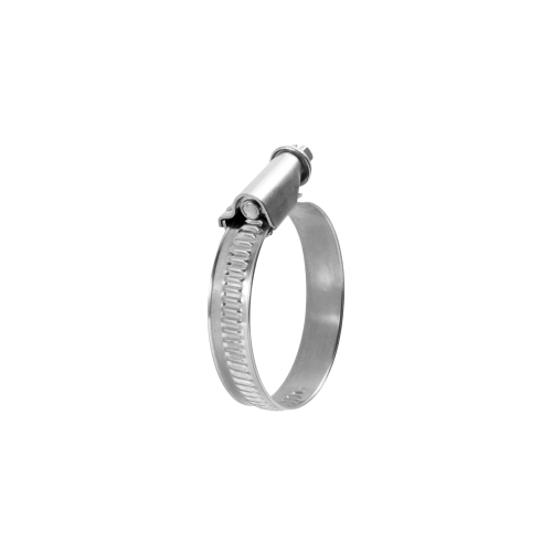 German style offset hose clamp