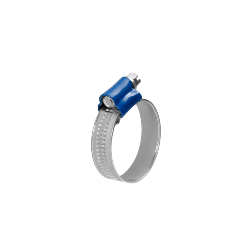 British style painted hose clamp