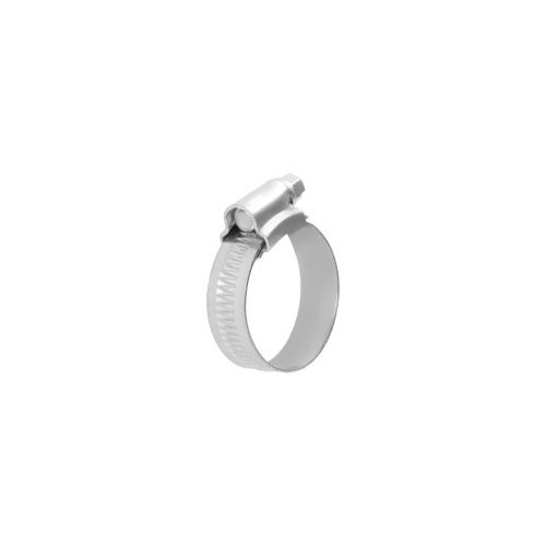 British style riveted hose clamp